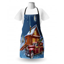 Wooden Lodge Truck Apron