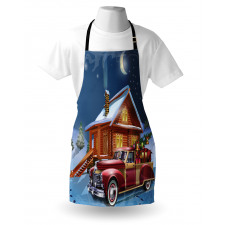 Wooden Lodge Truck Apron