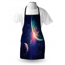 Outer Space Mars Planets Apron