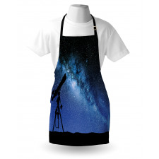 Milky Way Nİght Galaxy Apron