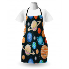 Galaxy Space Art Solar Apron