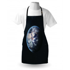 Planet Outer Space Scene Apron