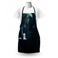 Spaceship Earth Fiction Apron