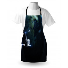 Spaceship Earth Fiction Apron