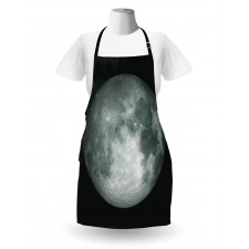 Trippy Moon Planet Space Apron