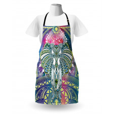 Ancient Figures Elephant Apron