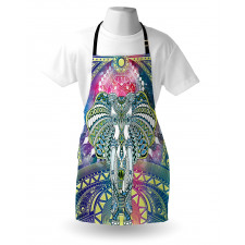 Ancient Figures Elephant Apron