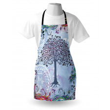 Vintage Tree of Life Apron