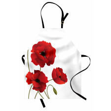Flowers Petals and Buds Apron