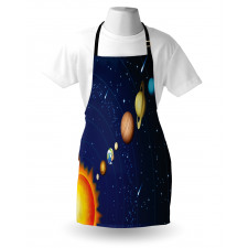 Solar System with Sun Apron