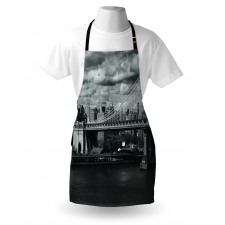 NYC in Black and White Apron