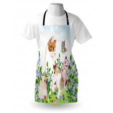 Happy Kittens Apron