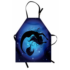 Aquatic Girl Mermaid Apron