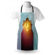 Arabic Signs and Stars Apron