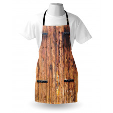 Timber Planks in Pale Tones Apron