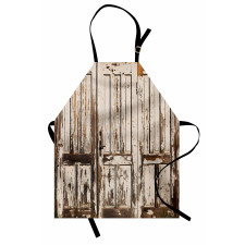 Vertical Rustic Planks Apron