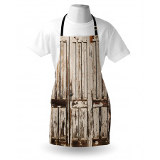 Vertical Rustic Planks Apron