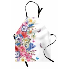 Vivid Floral Nature Apron