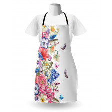 Vivid Floral Nature Apron