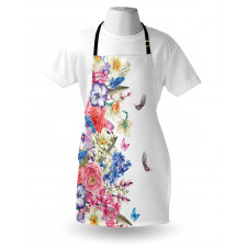 Vivid Floral Nature Apron