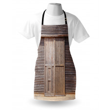 Old Wooden Timber Apron