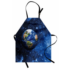 Planet Earth Solar System Apron