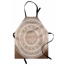 Detailed Round Flower Apron