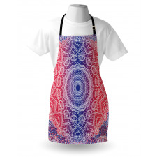 Hippie Ombre Boho Asian Apron