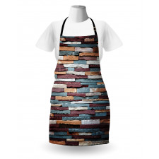 Abstract Colored Stones Apron