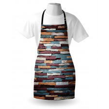 Abstract Colored Stones Apron