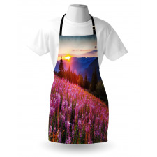 Spring Mountains Floral Apron