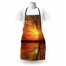 Sunset View with Trees Apron