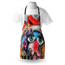 Grafitti Sketchy Paint Apron