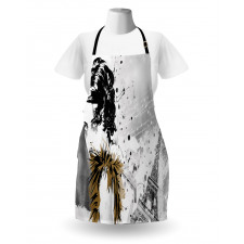 Fashion Model Paris Girl Apron