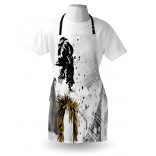 Fashion Model Paris Girl Apron