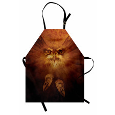 Hawk Eagle Face Claws Apron