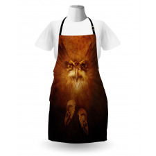 Hawk Eagle Face Claws Apron