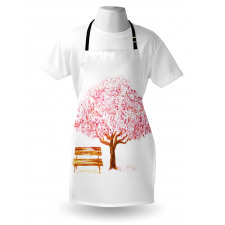 Blooming Cherry Tree Apron