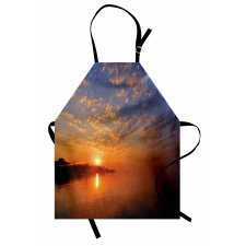 Skyline with Planet Sun Apron