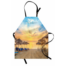 Sandy Beach with Sunrise Apron