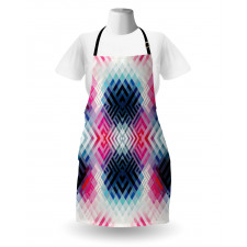 Geometric Lines Angle Apron