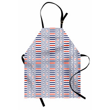 Marine Pattern Stripes Apron