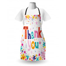 Words with Blossoms Apron
