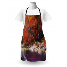 Autumn Forest with Rock Apron