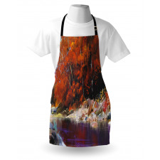 Autumn Forest with Rock Apron