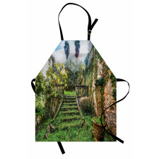 Floral Ivy Fairy Theme Apron