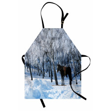 Winter Forest Theme Apron