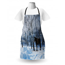 Winter Forest Theme Apron