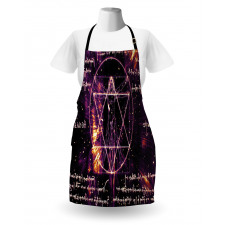 Vitruvian Man Occult Apron