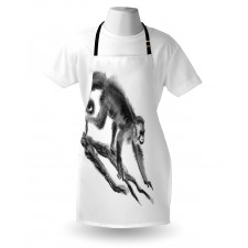 Exotic Jungle Monkey Apron